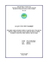 TÌM HIỂU MỘT SỐ PHẦN MỀM VÀ BƯỚC ĐẦU ỨNG DỤNG  TRONG THIẾT KẾ BÀI GIẢNG MÔN KĨ THUẬT NÔNG  NGHIỆP Ở TRƯỜNG PHỔ THÔNG TRUNG HỌC     