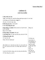 Giáo án Tiếng Việt 2 tuần 22 bài: Chính tả (Nghe  viết): Cò và Cuốc. Phân biệt RDGI, dấu hỏidấu ngã