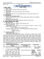 GIÁO ÁN TIN HỌC LỚP 6-TIẾT 54 (TUẦN 27).