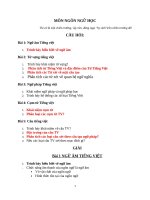 Giáo trình môn Ngôn ngữ báo chí