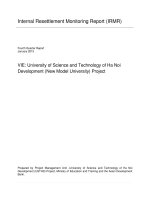 VIE: University of Science and Technology of Ha Noi Development (New Model University) Project