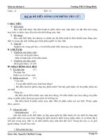 GIÁO ÁN TIN HỌC LỚP 6-TIẾT 21 (TUẦN 7)