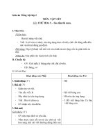 Giáo án Tiếng Việt 2 tuần 22 bài: Tập viết  Chữ hoa S