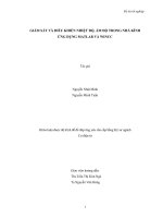 GIÁM SÁT VÀ ĐIỀU KHIỂN NHIỆT ĐỘ, ẨM ĐỘ TRONG NHÀ KÍNH  ỨNG DỤNG MATLAB VÀ WINCC 
