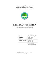 WEB APPLICATION SECURITY