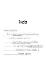 courser web intelligence and big data 8 predict lecture slides 