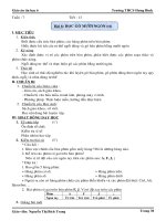 GIÁO ÁN TIN HỌC LỚP 6-TIẾT 13 (TUẦN 4)