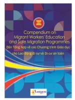 Bản Tổng hợp về các Chương trình Giáo dục cho Lao động di cư và Di cư an toàn
