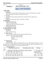 GIÁO ÁN TIN HỌC LỚP 6-TIẾT 10 (TUẦN 4)