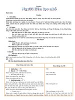 GIÁO ÁN TẬP ĐỌC, TOÁN, CHÍNH TẢ LỚP 3-TUẦN 14.DOC