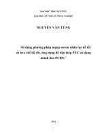 Sử dụng phương pháp mạng noron nhân tạo để tối ưu hóa chế độ cắt, ứng dụng để tiện thép 9XC sử dụng mảnh dao PCBN 