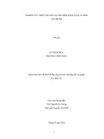 NGHIÊN CỨU THIẾT KẾ CHẾ TẠO MÔ HÌNH PHÂN LOẠI VÀ ĐẾM  SẢN PHẨM 