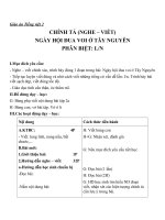 Giáo án Tiếng Việt 2 tuần 23 bài: Chính tả  Nghe  viết: Ngày hội đua voi ở Tây Nguyên. Phân biệt LN, ƯƠCƯƠT