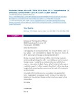 Illustrated series microsoft office 365 and word 2016 comprehensive 1st edition by duffy cram solution manual 