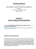Solution manual for heat and mass transfer fundamentals and applications 5th edition by cengel 