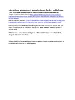 International management managing across borders and cultures text and cases 9th edition by deresky solution manual 