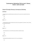 Download PDF contemporary marketing 17th by louis e  boone david l  kurtz test bank 