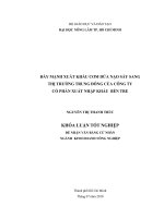   ĐẨY MẠNH XUẤT KHẨU CƠM DỪA NẠO SẤY SANG  THỊ TRƯỜNG TRUNG ĐÔNG CỦA CÔNG TY  CỔ PHẨN XUẤT NHẬP KHẨU  BẾN TRE 