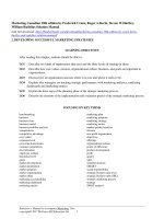 Marketing canadian 10th edition by crane kerin hartley and rudelius solution manual 