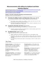 Macroeconomics 4th edition by hubbard and brien solution manual 1 