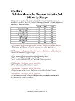 Link download solution manual for business statistics 3rd edition by sharpe 