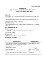 Giáo án Tiếng Việt 2 tuần 21 bài: Luyện từ và câu  Mở rộng vốn từ: từ ngữ về chim chóc