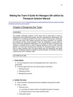 Making the team a guide for managers 6th edition by thompson solution manual 