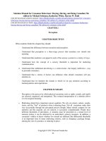 Solution manual for consumer behaviour buying having and being canadian 7th edition by solomon white dahl 