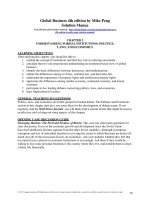 Global business 4th edition by mike peng solution manual 