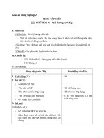 Giáo án Tiếng Việt 2 tuần 20 bài: Tập viết  Chữ hoa: Q