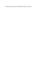 Nêu được các giai đoạn trong lịch sử hình thành và phát triển của ASEAN