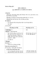 Giáo án Tiếng Việt 2 tuần 21 bài: Chính tả  Tập chép: Chim sơn ca và bông cúc trắng. Phân biệt TRCH, UÔTUÔC