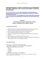 Strategic management concepts competitiveness and globalization 12th edition by hitt ireland hoskisson solution manual 