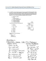Solution manual for prestressed concrete 5th edition by nawy 
