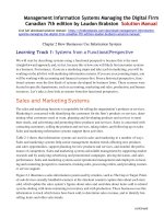 Management information systems managing the digital firm canadian 7th edition by laudon brabston solution manual 