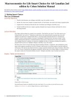 Macroeconomics for life smart choices for all canadian 2nd edition by cohen solution manual 