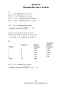 Link download solution manual for business statistics 2nd edition by donnelly 