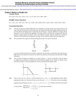 Solutions manual for university physics with modern physics 2nd edition by bauer and westfall 