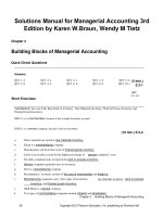 Link full download solutions manual for managerial accounting 3rd edition by wendy m tietz and braun 