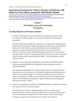 International management culture strategy and behavior 10th edition by luthans doh solution manual 