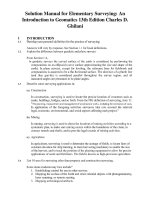 Download solution manual for elementary surveying an introduction to geomatics 13th edition charles d ghilani 