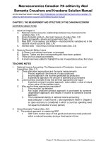 Macroeconomics canadian 7th edition by abel bernanke croushore and kneebone solution manual 