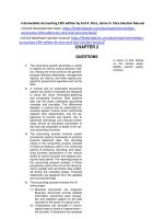 Intermediate accounting 19th edition by stice and stice solution manual 