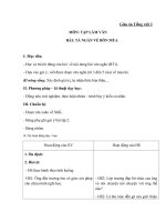 Giáo án Tiếng Việt 2 tuần 20 bài: Tập làm văn  Tả ngắn về bốn mùa