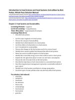 Introduction to food science and food systems 2nd edition by parker pace solution manual 