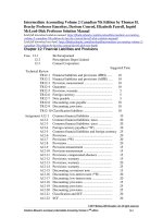 Intermediate accounting volume 2 canadian 7th edition by beechy conrod farrell dick solution manual
