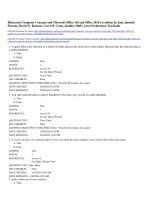 Illustrated computer concepts and microsoft office 365 and office 2016 1st edition by parsons beskeen cram duffy friedrichsen test bank 