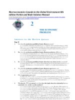 Macroeconomics canada in the global environment 8th edition parkin and bade solution manual 