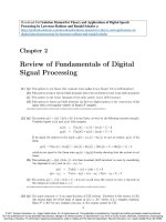 Solution manual for theory and applications of digital speech processing by lawrence rabiner and ronald schafer 