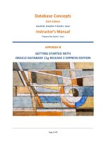 Solution manual for database concepts 6th by david kroenke david auer 